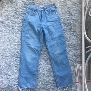 Everlane High Rise Straight Jeans